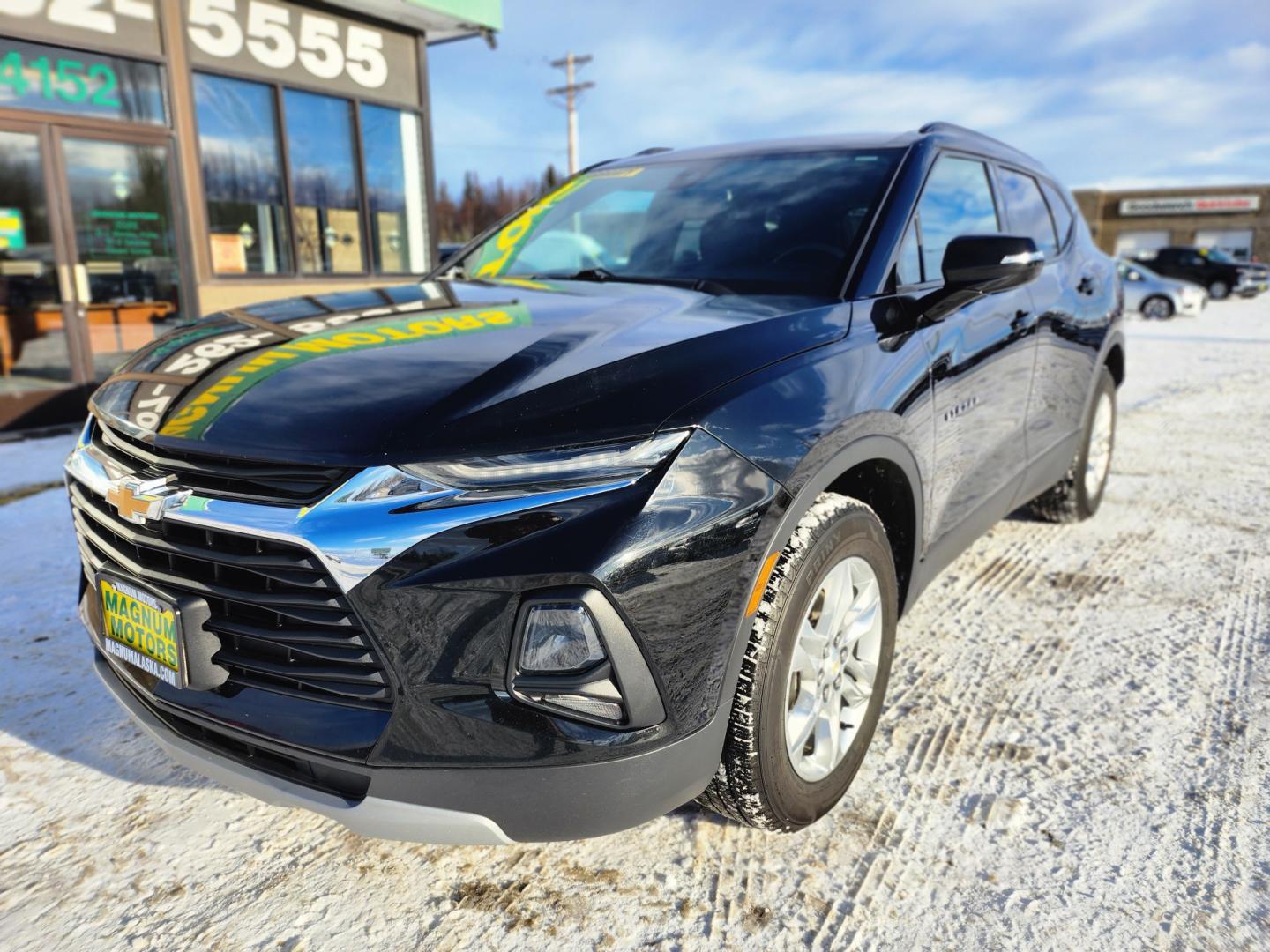 2021 BLACK /BLACK CHEVROLET BLAZER LT (3GNKBJRS9MS) with an 3.6L engine, Automatic transmission, located at 1960 Industrial Drive, Wasilla, 99654, (907) 274-2277, 61.573475, -149.400146 - Photo#2